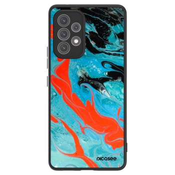 Picasee ULTIMATE CASE pro Samsung Galaxy A52s 5G A528B - Blue Magma