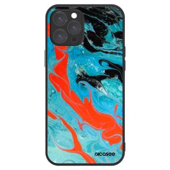 Picasee ULTIMATE CASE MagSafe pro Apple iPhone 12 Pro Max - Blue Magma