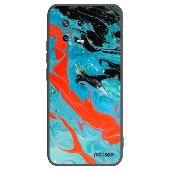 Picasee silikónový čierny obal pre Xiaomi 13 Pro - Blue Magma