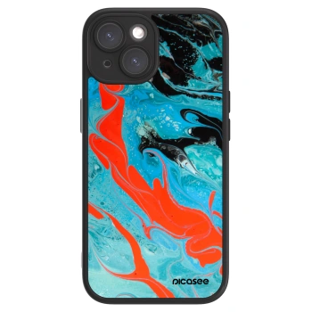 Picasee ULTIMATE CASE pro Apple iPhone 15 - Blue Magma
