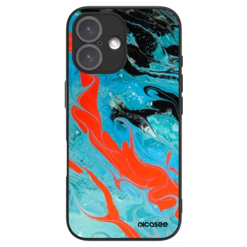 Picasee ULTIMATE CASE pro Apple iPhone 16 - Blue Magma