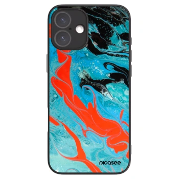 Picasee ULTIMATE CASE pro Apple iPhone 16 Plus - Blue Magma