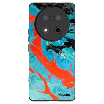 Picasee silikónový čierny obal pre Honor Magic7 Lite 5G - Blue Magma