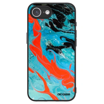 Picasee ULTIMATE CASE MagSafe pro Apple iPhone 16e - Blue Magma