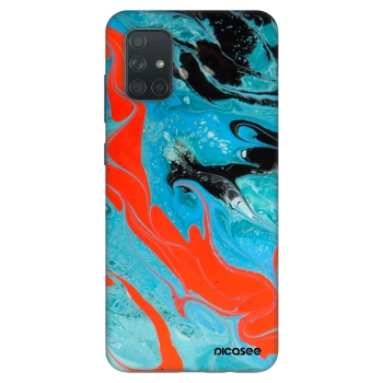 Obal pre Samsung Galaxy A71 A715F - Blue Magma