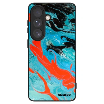 Picasee ULTIMATE CASE PowerShare pro Samsung Galaxy S26 - Blue Magma