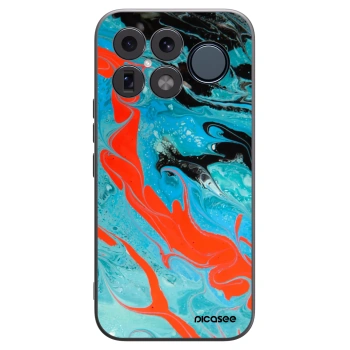 Picasee silikónový čierny obal pre Xiaomi Poco F8 Ultra - Blue Magma