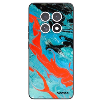 Picasee silikónový čierny obal pre Xiaomi Redmi Note 15 5G - Blue Magma
