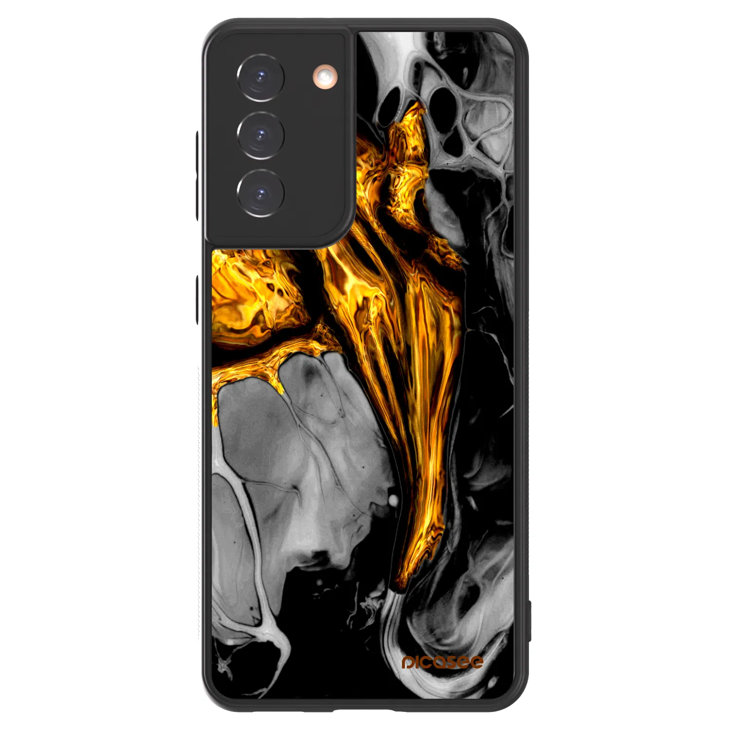 ULTIMATE CASE pro Samsung Galaxy S21 5G G991B - Black Gold