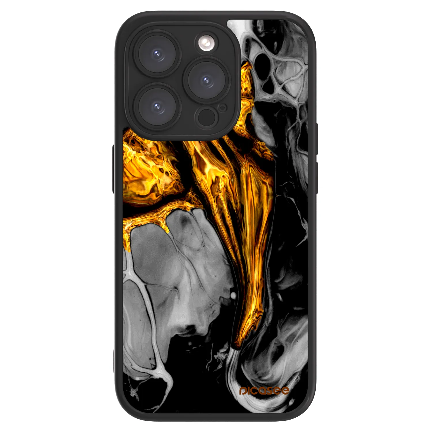 ULTIMATE CASE MagSafe pro Apple iPhone 15 Pro - Black Gold