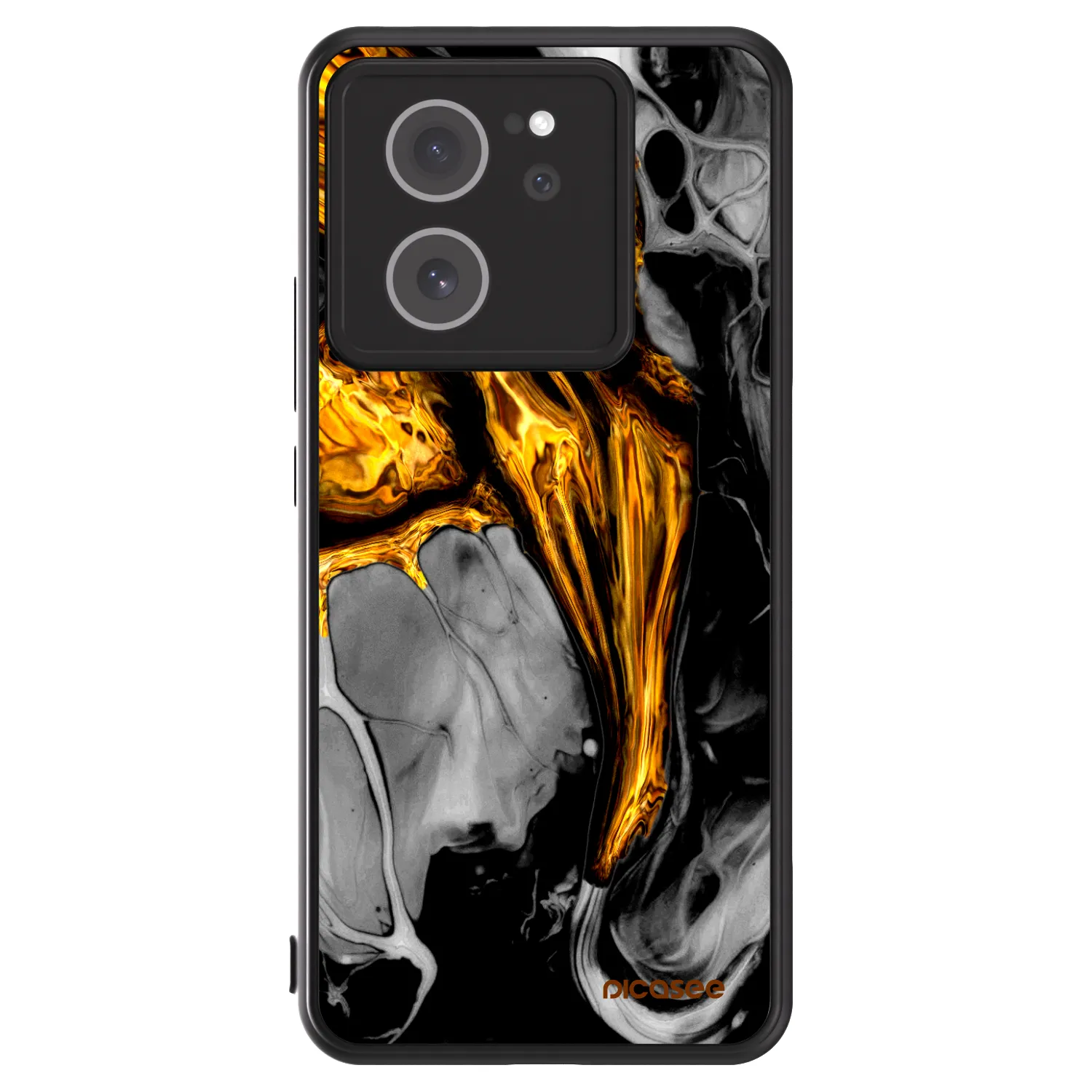 Picasee ULTIMATE CASE pro Xiaomi 13T - Black Gold