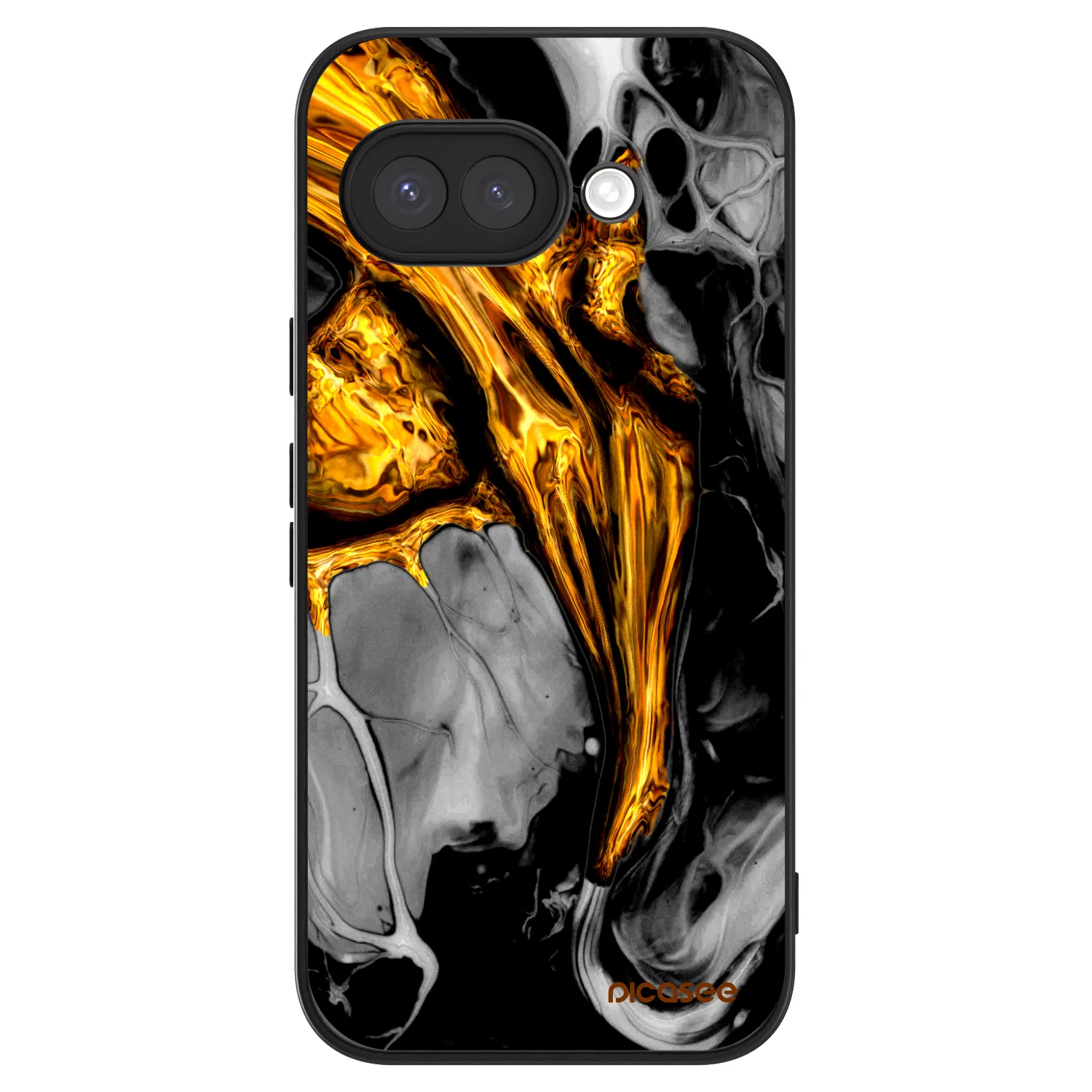 Picasee ULTIMATE CASE pro Google Pixel 9a - Black Gold