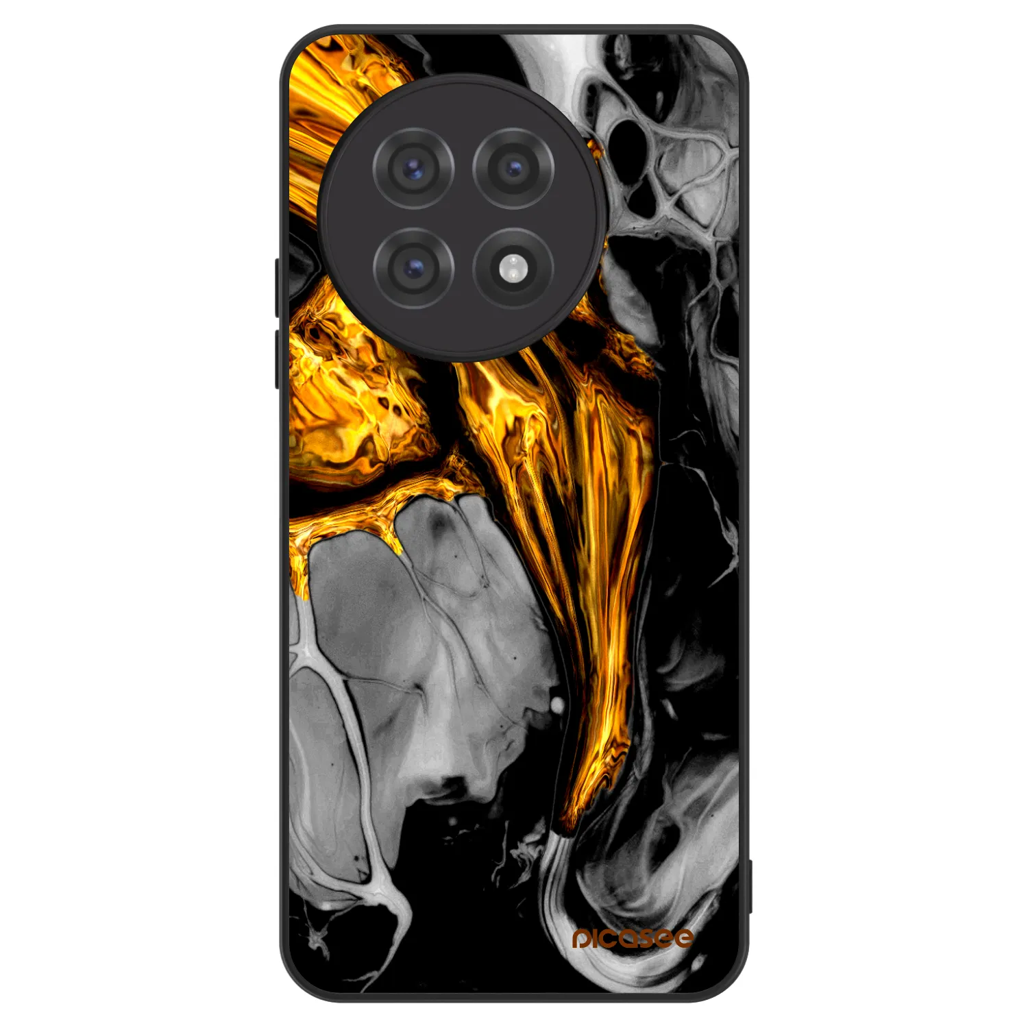 Picasee ULTIMATE CASE pro OnePlus 13R 5G - Black Gold