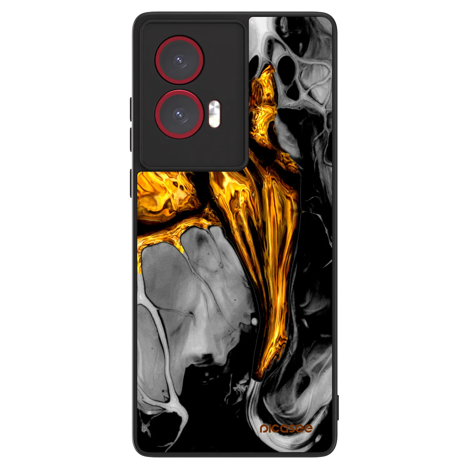 ULTIMATE CASE pro Motorola Edge 50 Fusion - Black Gold