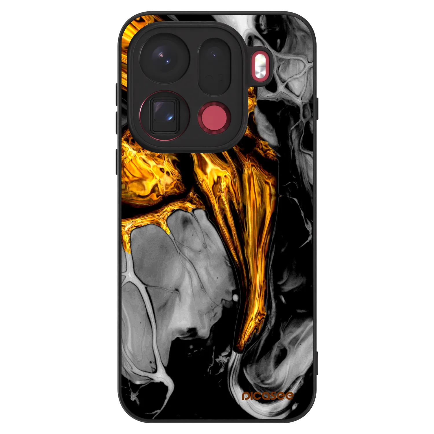 Picasee ULTIMATE CASE pro OPPO Find X9 Pro - Black Gold