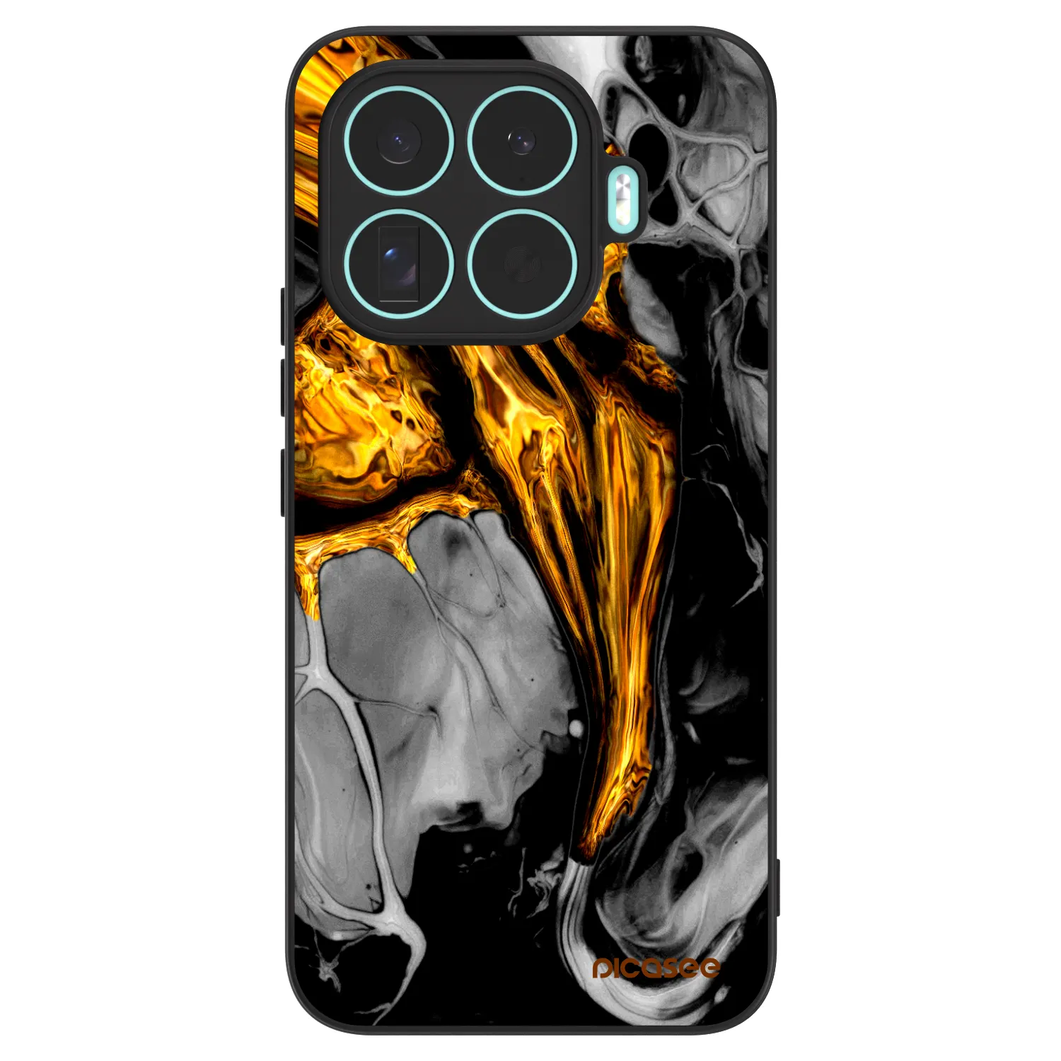 Picasee ULTIMATE CASE pro Xiaomi 17T Pro - Black Gold