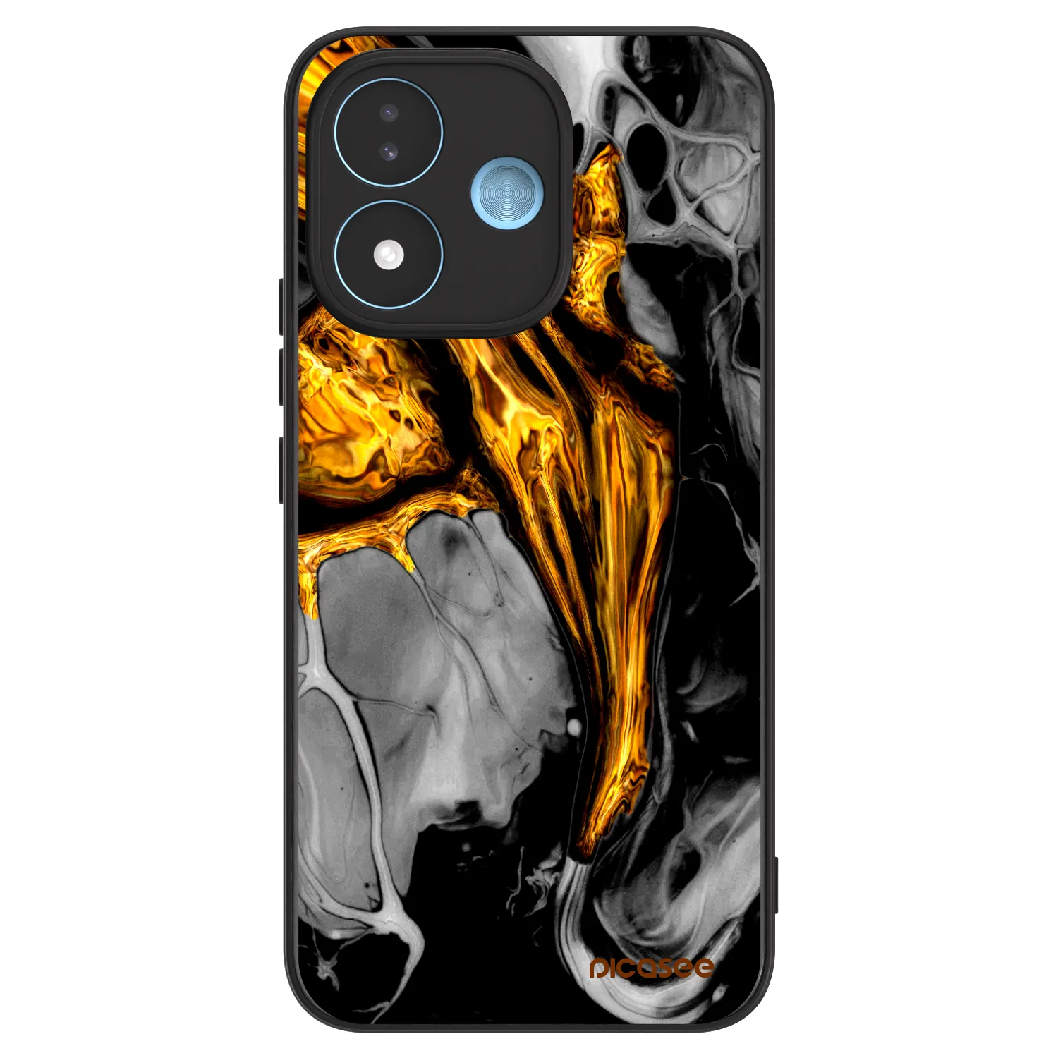 Picasee ULTIMATE CASE pro Xiaomi Redmi Note 17 5G - Black Gold