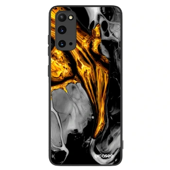 Obal pre Samsung Galaxy S20 G980F - Black Gold