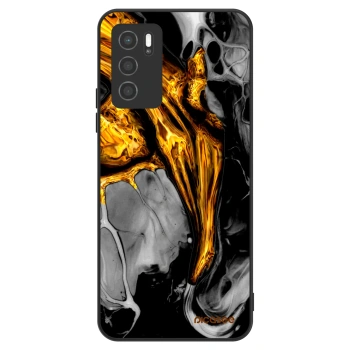 Obal pre OPPO A16s - Black Gold