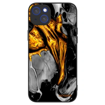 Picasee ULTIMATE CASE MagSafe pro Apple iPhone 14 Plus - Black Gold