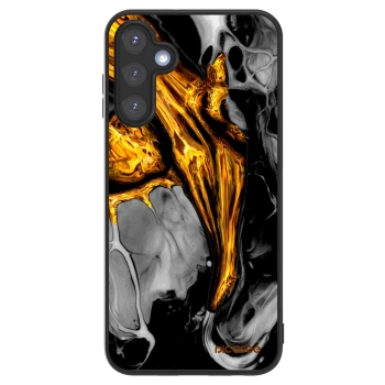 Picasee ULTIMATE CASE pro Samsung Galaxy A15 A156B 5G - Black Gold