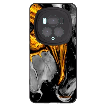 Picasee silikónový čierny obal pre Honor Magic6 Pro - Black Gold