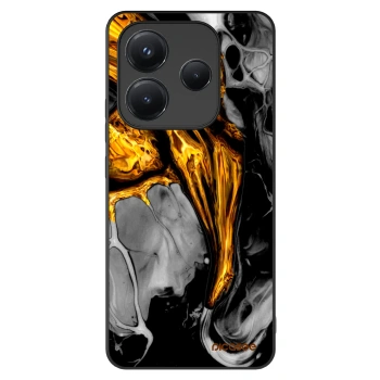 Picasee ULTIMATE CASE pro Xiaomi Redmi Note 14 5G - Black Gold