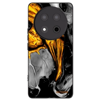 Picasee silikónový čierny obal pre Honor Magic7 Lite 5G - Black Gold