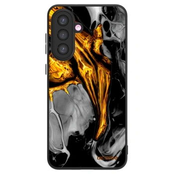 Picasee ULTIMATE CASE pro Samsung Galaxy A56 5G A566B - Black Gold