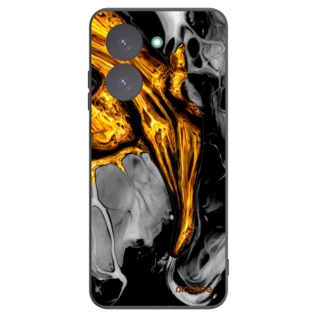 Picasee silikónový čierny obal pre Xiaomi Redmi A5 - Black Gold