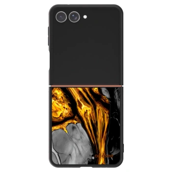 Obal pre Samsung Galaxy Z Flip7 5G - Black Gold