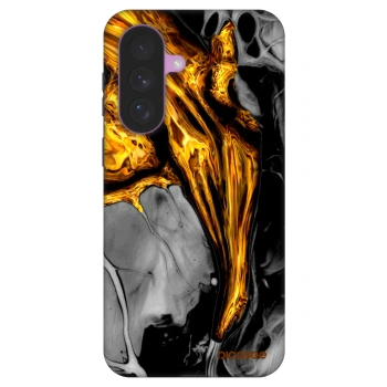 Picasee Fashion Case pre Samsung Galaxy A57 5G - Black Gold