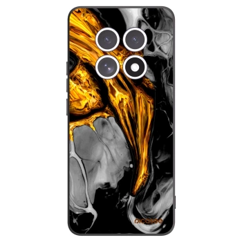 Picasee silikónový čierny obal pre Xiaomi Redmi Note 15 5G - Black Gold