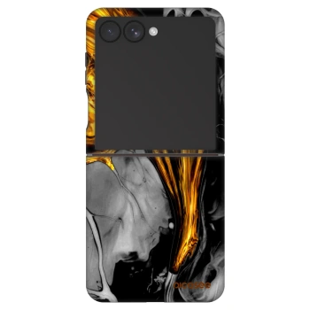 Obal pre Samsung Galaxy Z Flip7 5G - Black Gold