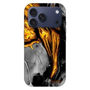 Picasee Fashion Case MagSafe pre Apple iPhone 18 Pro - Black Gold