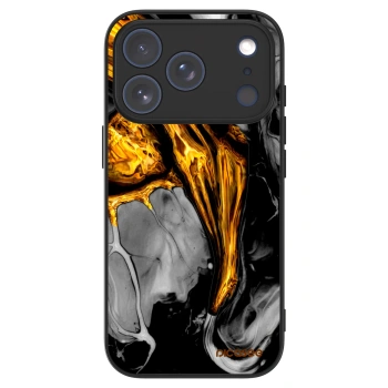 Picasee ULTIMATE CASE pro Apple iPhone 18 Pro - Black Gold