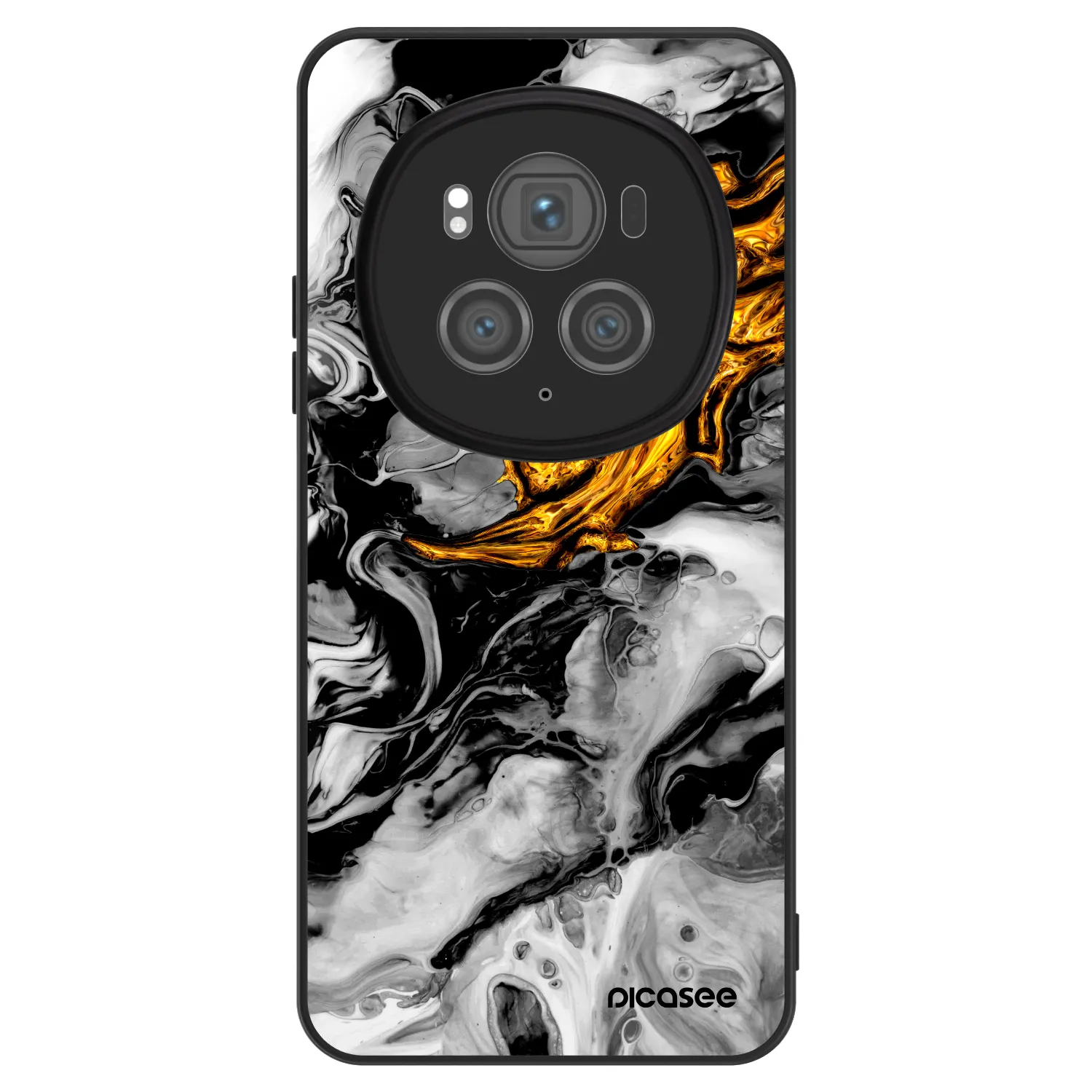Picasee ULTIMATE CASE pro Honor Magic6 Pro - Black Gold 2