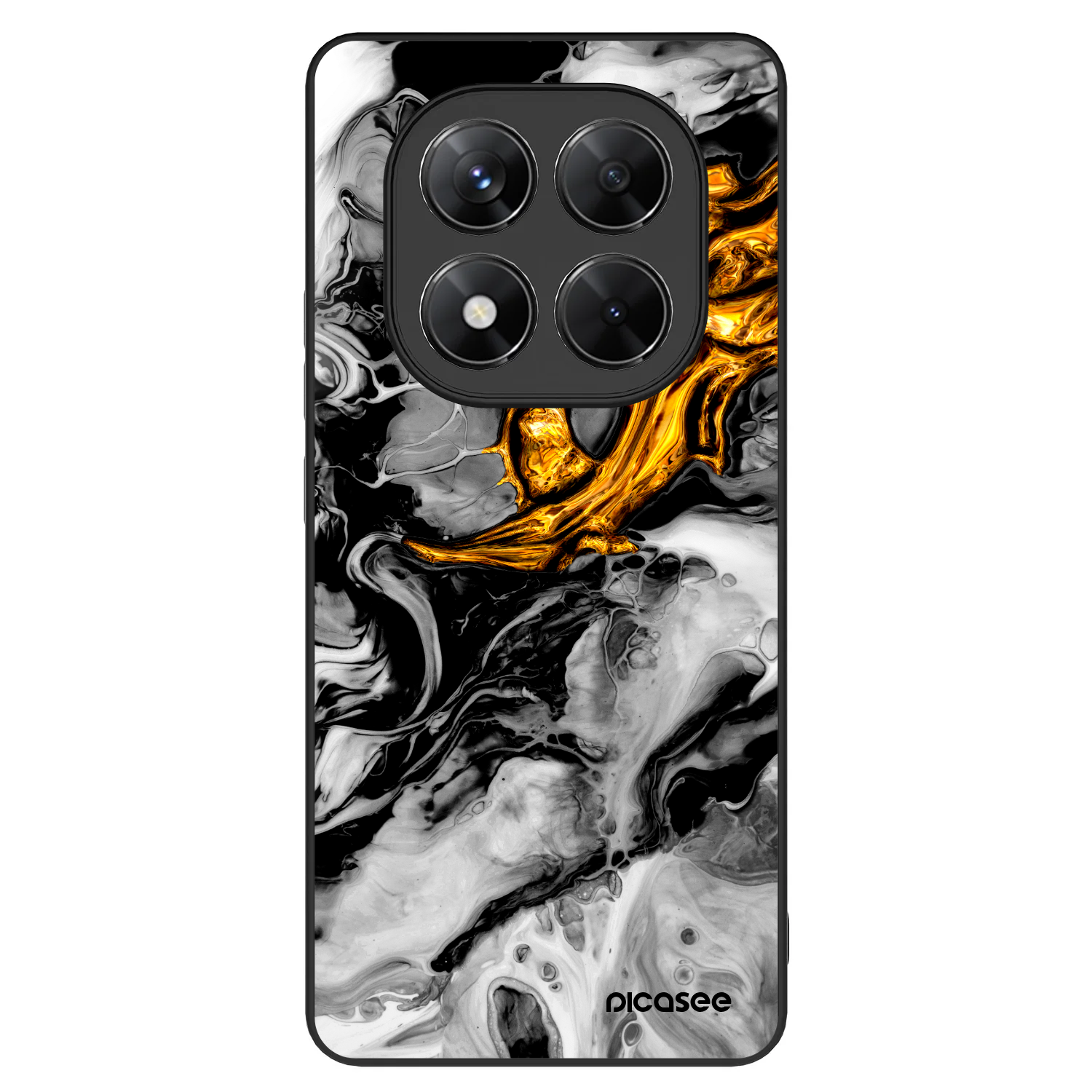 ULTIMATE CASE pro Xiaomi Redmi Note 14 Pro 5G - Black Gold 2