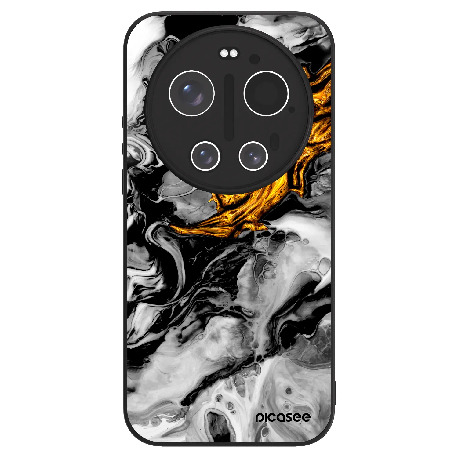 Picasee ULTIMATE CASE PowerShare pro Xiaomi 17 Ultra - Black Gold 2