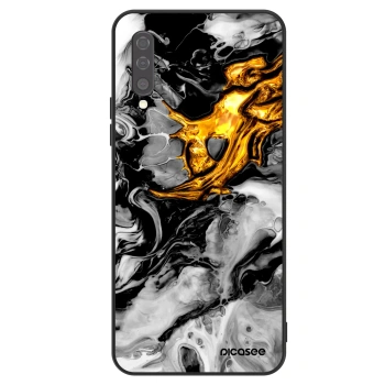 Obal pre Samsung Galaxy A50 A505F - Black Gold 2