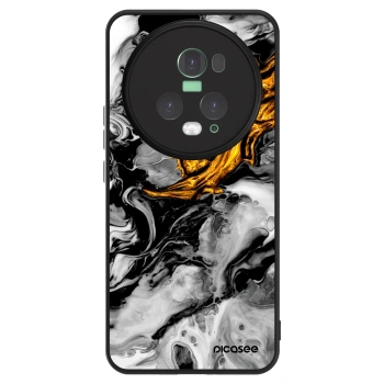 Obal pre Honor Magic5 Pro - Black Gold 2