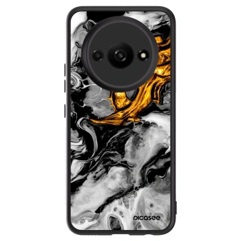 Obal pre Xiaomi Redmi A3 - Black Gold 2