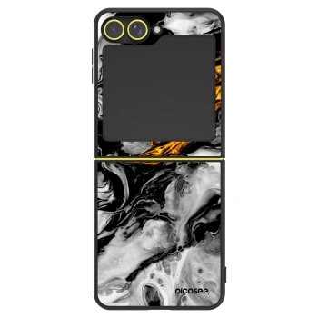 Obal pre Samsung Galaxy Z Flip5 5G - Black Gold 2