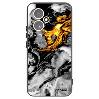 Picasee silikónový čierny obal pre Honor 400 5G - Black Gold 2