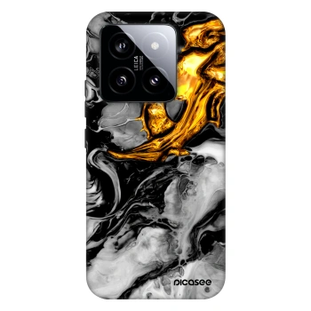 Obal pre Xiaomi 14 - Black Gold 2