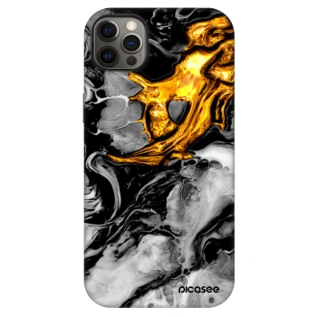 Obal pre Apple iPhone 12 Pro Max - Black Gold 2