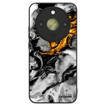 Obal pre Honor Magic8 Lite 5G - Black Gold 2