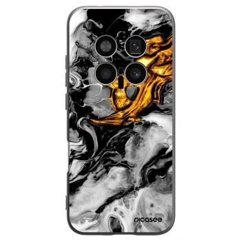 Picasee silikónový čierny obal pre Honor Magic8 Pro 5G - Black Gold 2