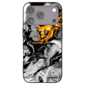 Obal pre Apple iPhone 18 Pro - Black Gold 2