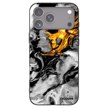 Obal pre Apple iPhone 18 Pro Max - Black Gold 2